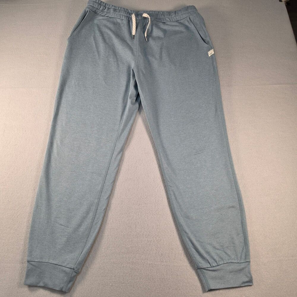 Vuori VW303 Performance Jogger Pants – Men’s Size Medium Blue Heather